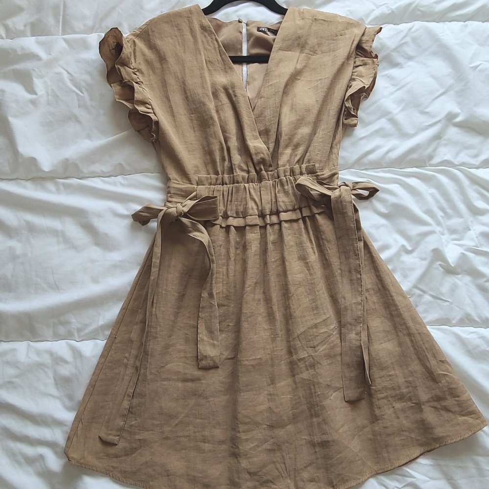 Zara open-back dress